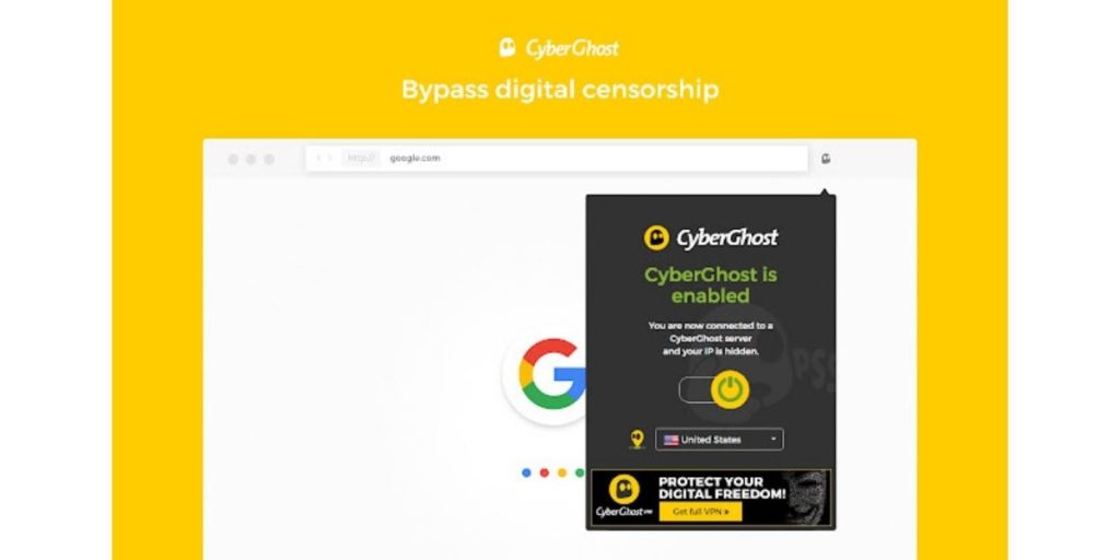 CyberGhost Chrome